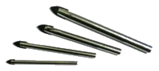 Glasbohrer Set 4-10mm